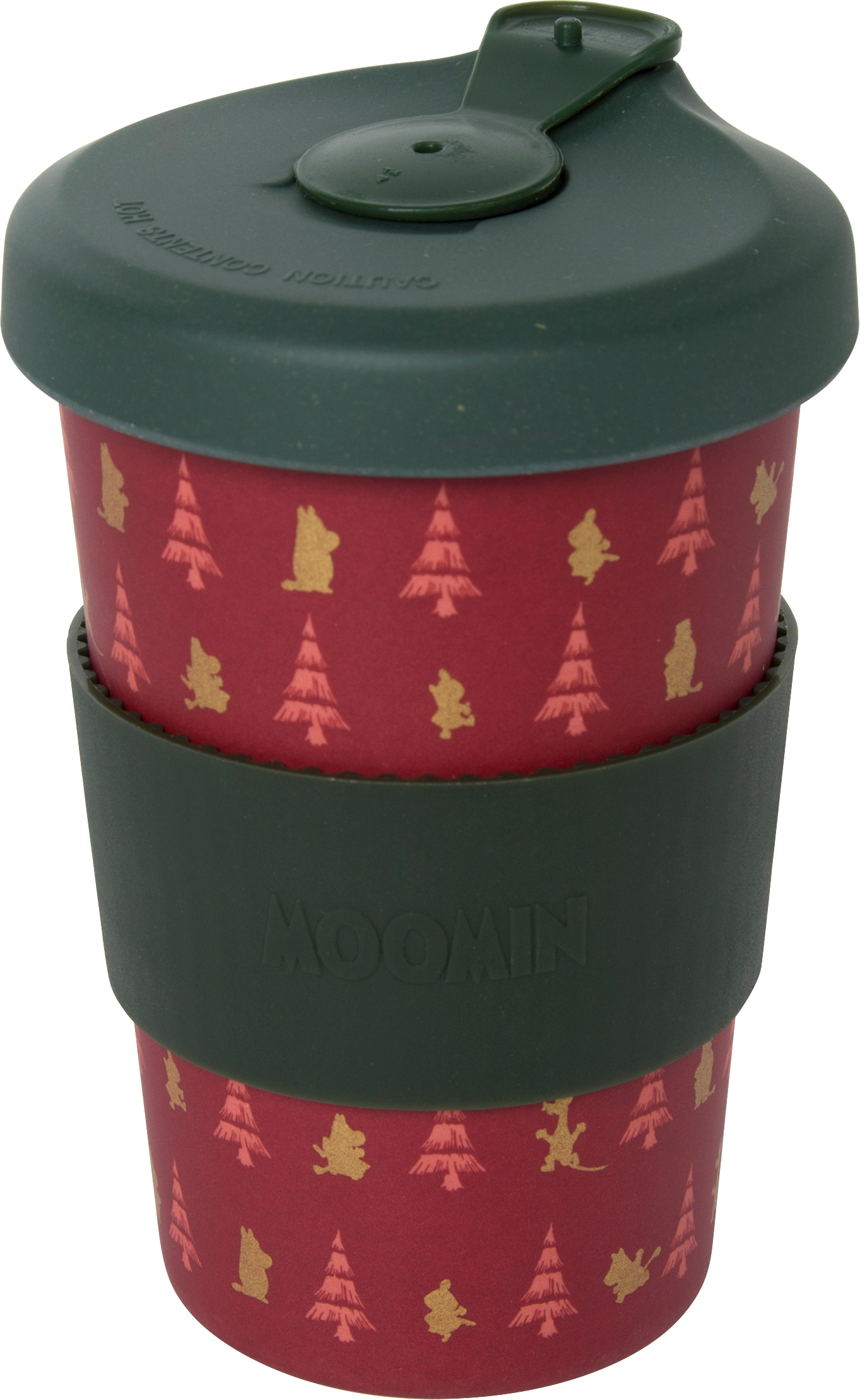 MOOMIN 紅色聖誕 大隨手杯
